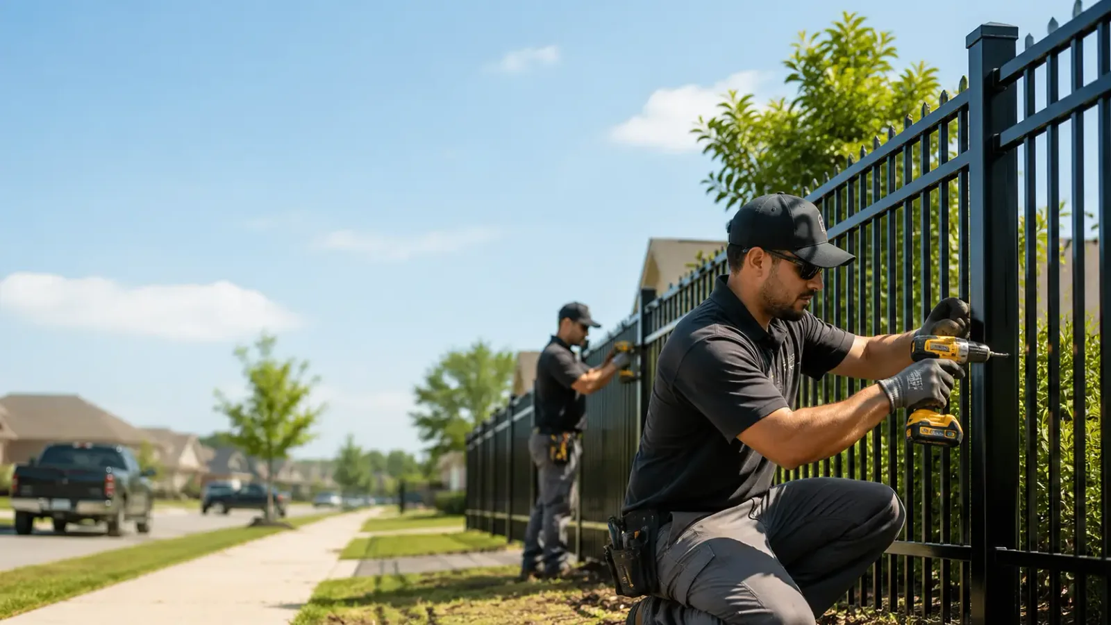 Metal Fence Installation in Midway, AL